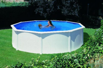 Stahlwandpool Schwimmbecken 350cm