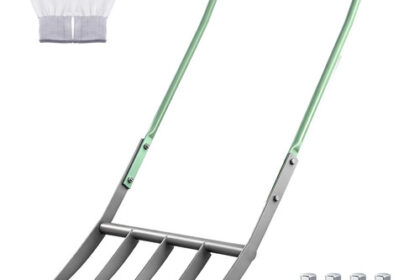 Bodenrechen Mit 5 Zinken, Robustes Gartenwerkzeug