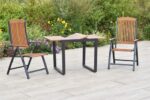 MX Gartenmöbel Set 3tlg. Athos Klappsessel