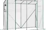 Gewächshaus Folie Stabil 200x77,5x170cm mit Fenster