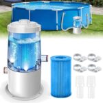 Poolpumpe Filterpumpe Poolfilteranlage energiesparend leise 90W
