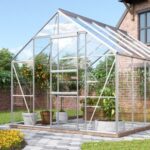 Vitavia Gewächshaus, Treibhaus Merkur 8300, alu-eloxiert,