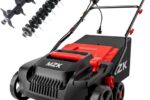 Elektro-Vertikutierer Rasenlüfter 38cm 3700 U/min 5-stufig