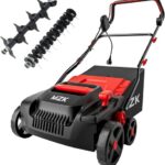 Elektro-Vertikutierer Rasenlüfter 38cm 3700 U/min 5-stufig