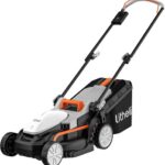 Litheli Akku Rasenmäher 33cm, 30L Fangkorb,